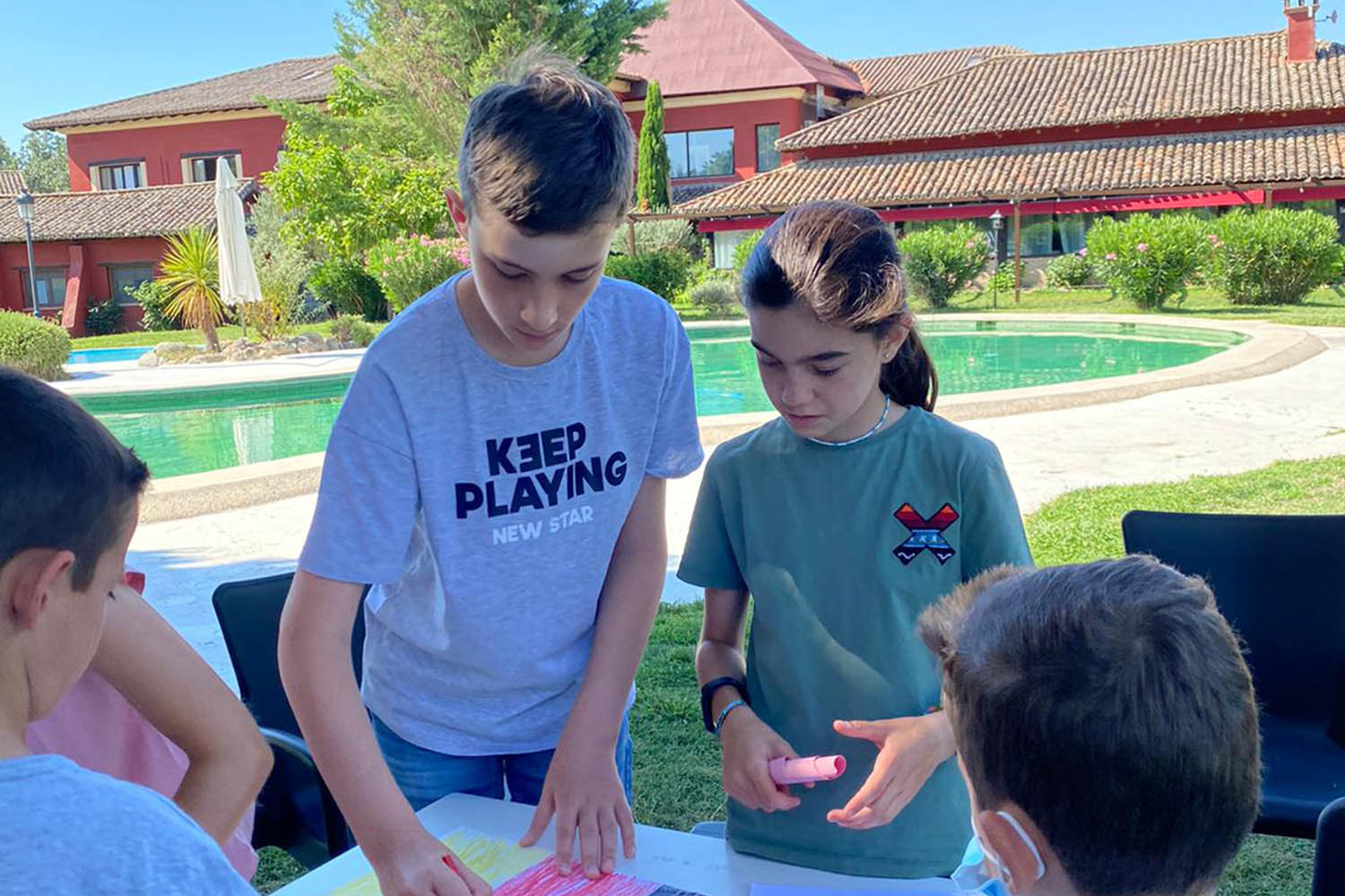 Pueblo Inglés Kids - Painting